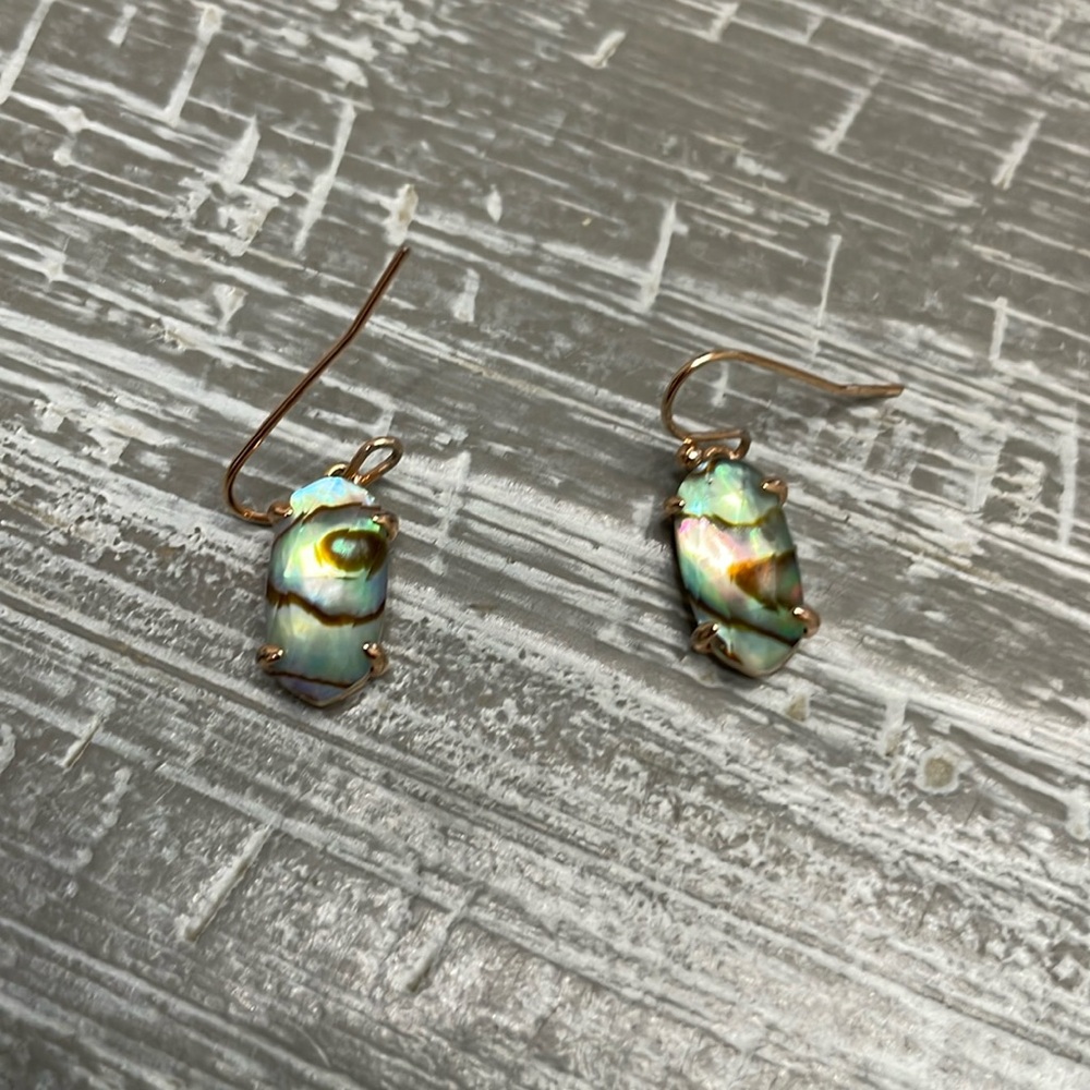 Kendra Scott Lemmi Earrings in Abalone Shell